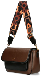 D97 torebka EGO listonoszka klasyczna z klapką 2 paskami insecta wz.04