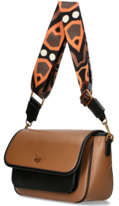 D97 torebka EGO listonoszka klasyczna z klapką 2 paskami insecta wz.03