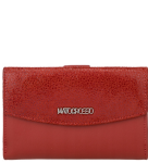 P298 Damski portfel skórzany duży lakierowany El Forrest Mato Grosso