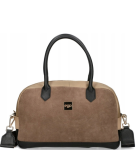 D105 torebka EGO listonoszka z frędzlami klapką 2 paskami