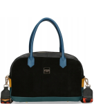 D105 torebka EGO listonoszka z frędzlami klapką 2 paskami