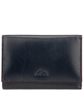 P303 Mały portfel damski skórzany El Forrest Matogrosso gładki RFID