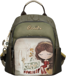 A409 średniej wielkości plecak Anekke miejski z serii Muse Sophia z dziewczynką wz.28