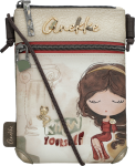 A80 Torebka Anekke mała listonoszka paszportówka Muse Sophia z dziewczynką wz.28
