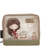 A53 Anekke Muse Sophia mały portfel portmonetka na zamek zatrzask wz.28