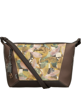 A759 Anekke Muse Sophia torebka listonoszka dwustronna czekoladowa wz.28 Bloom