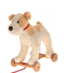 AE75  drewniane pieski do ciągnięcia Egmont Toys Eliot