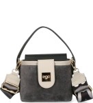 D106 torebka EGO kuferek mała listonoszka 2 paski 18/10/16 cm