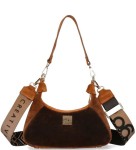 D107 torebka EGO baguette mała listonoszka na ramię szeroki pasek