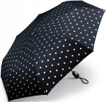 Y65 parasol automatyczny parasolka Pierre Cardin Easymatic srebrne groszki