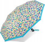 Y41 Benetton parasol automatyczny łączka kwiaty półautomat MINI AC CHECKS