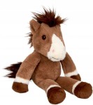 S01 Koń Tony gniady konik pluszowy bezpieczny atest CE miękki kucyk pony