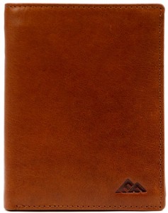 P210 Męski portfel skórzany El Forrest STOP RFID pionowy bez zapięcia braz4