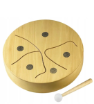 AE19 Bębenek bęben drewniany instrument dla dziecka Egmont Toys