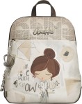 A87 Anekke plecak miejski z brelokiem dziewczynką Muse wz.29 Sophia