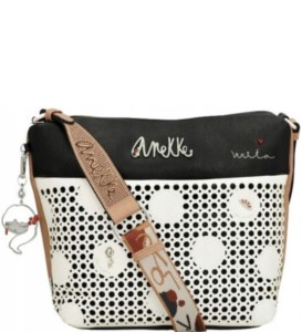 A378 Anekke torebka skóra ekologiczna wielokolorowy wz.24 Lunares Alma