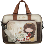 A33 Anekke duża torba na laptopa teczka damska aktówka z dziewczynką Sophie Muse wz.28