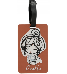 A742 Identyfikator bagaż zawieszka na walizkę adresowa wizytówka Anekke