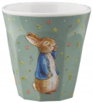 AL38B Kubek lekki melamina vintage Królik Piotruś Rabbit PETIT JOUR PARIS