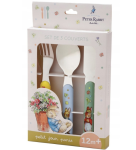 AL13 Sztućce z melaminy 3 sztuki PETIT JOUR PARIS Królik Piotruś