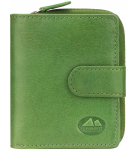 P295 El Forrest damski mały portfel zamek przegrody skóra naturalna