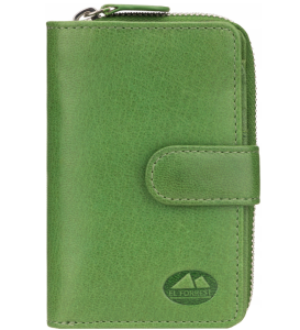 P296 Damski portfel z zameczkiem El Forrest skóra