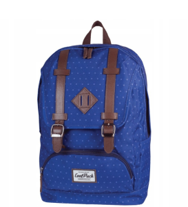 CP60 Plecak szkolny jednokomorowy City Blue Dots CoolPack