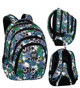 CP09 Plecak Szkolny młodzieżowy CoolPack Drafter Reserv F010747 26L czaszki
