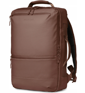 PU09 Plecak 21L podróżny na laptopa 17" PUCCINI Jetzy Collection 46x31x15cm