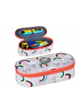 CP07 Piórnik szkolny bez wyposażenia Campus Coolpack Rainbow Time