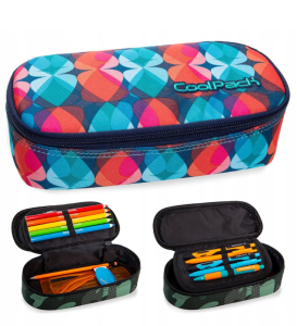 CP07 Piórnik szkolny Coolpack Magic Leaves bez wyposażenia Campus saszetka