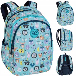 CP20 Plecak szkolny wielokomorowy CoolPack wielokolorowy Joy Indian zoo 21l