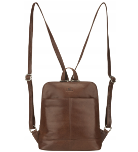 SE36 skórzany plecak plecaczek miejski El Forrest