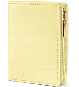 PU23 mały portfel damski Puccini skórzany w pudełku kolekcja Zen ZN9006