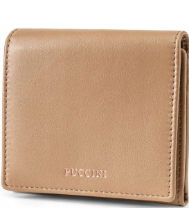 PU38 Puccini Zen portfel damski skórzany pudełko prezentowe skóra naturalna