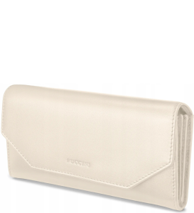 PU39 duży portfel damski Puccini skórzany w pudełku kolekcja Vulcano