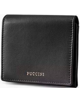 PU38 Puccini Zen portfel damski skórzany pudełko prezentowe skóra naturalna