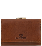 P412 Mały portfel Mato Grosso El Forrest skórzany z biglem i kieszonkami