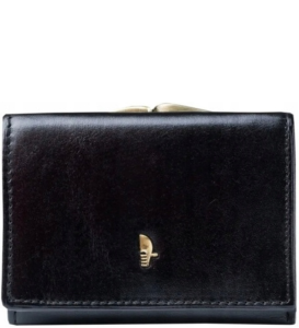 PU63 mały portfel PUCCINI Murano skórzany damski poziomy na zatrzask