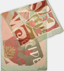 A335 Anekke chusta szal print (nadruk) - poliester Muse Sophia wz.57