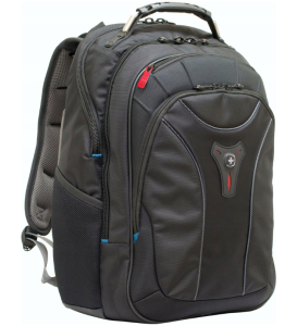 WG11 Plecak na laptopa do 17" Wenger Carbon miejski czarny 2 komory 600637