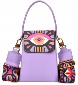 D123 torebka EGO kuferek mała saszetka HYPNOSA rowerówka z wymienną klapką