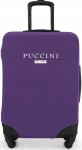 PU80S Puccini pokrowiec elastyczny na średnią walizkę 42x62x42cm 48-76L