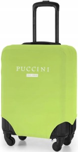 PU80M Puccini pokrowiec elastyczny na małą walizkę kabinową 49x37cm 30-48L