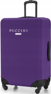 PU80D Puccini pokrowiec elastyczny na dużą walizkę 42x40x75cm 78-95L