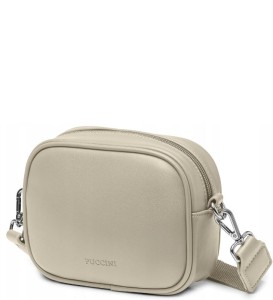 PU79 Puccini torebka listonoszka crossbody minimalistyczna szerokim paskiem