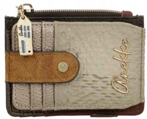 A671 Anekke portfelik portfel etui na karty Blossom Tulip Orchestra