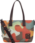 A648 Torebka shoper listonoszka z szerokim paskiem 2w1 Anekke Odyssey Tulip