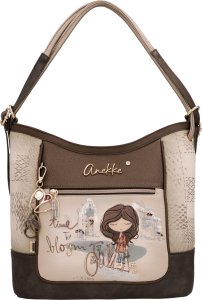 A63 Anekke torebka plecak 2w1 shoper Tulip Orchestra torebko-plecak