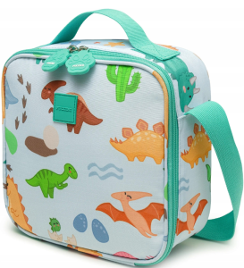 PU100 PUCCINI torba termiczna dziecięca śniadaniówka lunchbag dinozaury